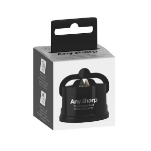 ANY- Black Dispozitiv de ascutit cutite cu carcasa plastic, Black, Anysharp - Img 15