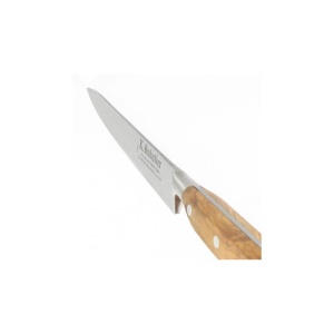 AOFS20OLIVIER Cutit de filetat, olive, lungime 20cm, maner din lemn de maslin, Sabatier Au Carbone - Img 3
