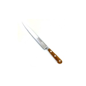 AOTL30OLIVIER Cutit de feliat, olive, lungime 30cm, otel carbon, maner din lemn de maslin, Sabatier Au Carbone - Img 2