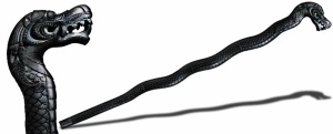 Baston de mers Cold Steel Dragon Walking Stick CS-91PDR, polipropilenă de înaltă rezistență, 99 cm - Img 3