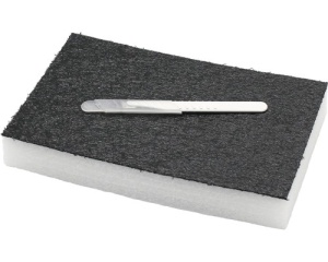 Bază din burete pentru sertare WGB 170x38x268 mm, incl. bisturiu