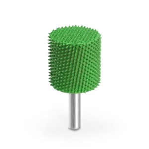 Biax sculptura lemn SABURR - Cap cilindric 1" X 1"
