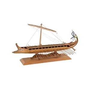 Birema Greaca - Galera greceasca 480BC, Navomodel Amati Scara 1:35, Lungime 560mm - Img 11