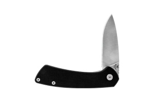 Briceag de buzunar Buck Onset 0040BKS-B, otel S45VN, maner G10 negru si cadru titan, Frame Lock - Img 7