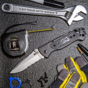 Briceag Escape Bead Blasted, SOG - Img 13