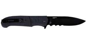 Briceag Ignitor Assisted Black w/Veff Serrations, CRKT - Img 8