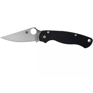 Briceag Para Military™ 2 Black G-10, Spyderco
