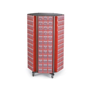 CKM. 50 Stand mobil 216 cutii organizare / depozitare piese - Img 2