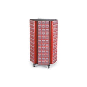 CKM. 50 Stand mobil 216 cutii organizare / depozitare piese