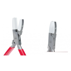 Cleste pentru lanturi cu falci din plastic si maner PVC, pentru bijutieri, ANTILOPE, Niqua
