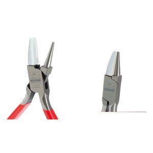 Cleste plat, rotund cu falci din plastic pentru bijutieri, ANTILOPE, Niqua