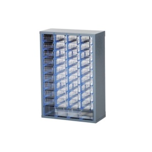 Cutie metalica depozitare si organizare 320x140x470 mm, 37 casete - Img 2