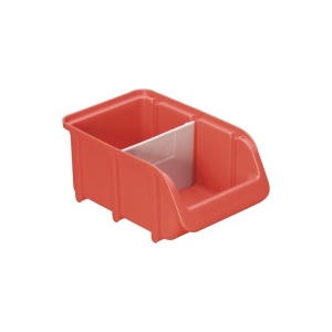 Cutie organizare/depozitare 100 mm x 75 mm x 165 mm, rosie, Port Bag - Img 3