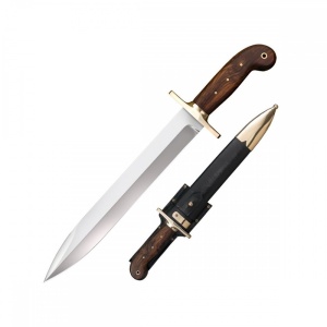 Cutit Cold Steel 1849 Rifleman's Knife CS-88GRB cu lama din otel carbon 1090 si teaca din piele