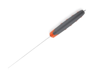 Cutit de filetat Buck 144 Hookset Freshwater 0144ORS-B, lama flexibila 23 cm, maner gri-portocaliu, teaca inclusa - Img 3