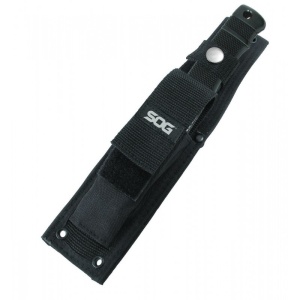 Cutit tactic SOG SEAL Pup Black, otel AUS-8, lama partial zimtata 120 mm - Img 27
