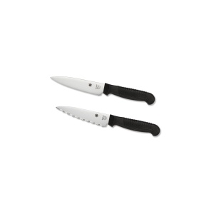Cutit Utility 114 mm Polypropylene negru, Spyderco - Img 12