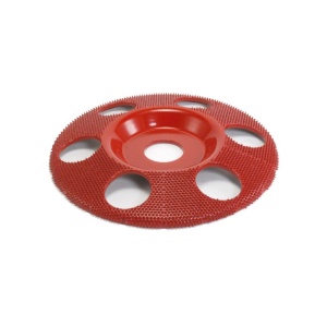 Disc sculptura lemn SABURR - 7" PLAT CU GAURI VENTILARE. - Img 4