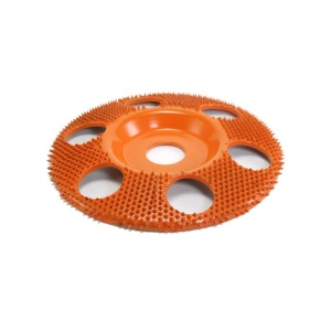 Disc sculptura lemn SABURR - 7" PLAT CU GAURI VENTILARE. - Img 7