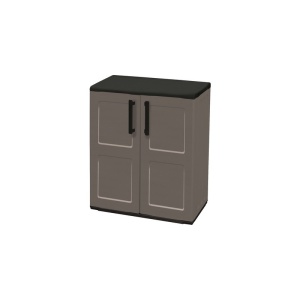 Dulap utilitar plastic 2 usi, Free 680x370x840 mm, cu 1 polita - Img 2