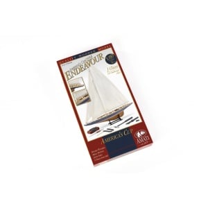 ENDEAVOUR-J Class Yacht, Goeleta - 1934 - UK Challenger, Scara 1:80, Navomodel Amati, Carena din lemn - Img 2