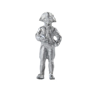 Figurina metalica ofiter, pt navomodele / hobby, 25mm, Amati Italia
