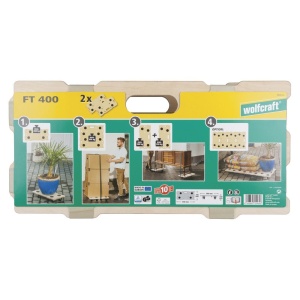 FT 400 Transportor pe role pentru mobila tip Puzzle Boards, Wolfcraft - Img 9