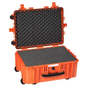 Geanta/ Valiza protectie cu burete pretaiat, cu roti si maner telescopic, 5326, 627 x 475 x 292 mm, Explorer cases - Img 3