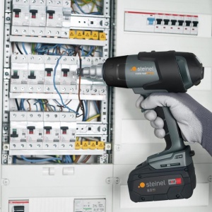Generator de aer cald profesional, MH 5 Inclusiv 8,0Ah baterie reîncărcabilă și încărcător, Steinel - Img 5