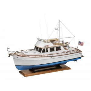 GRAND BANKS '46, Goeleta moderna, Navomodel Amati, Scara 1:20, Lungime 72cm
