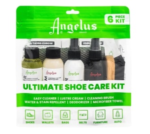Kit complet pentru curatare, ingrijire si pastrare incaltaminte, Angelus - Img 7