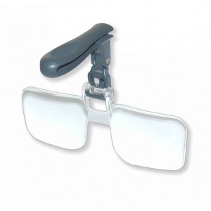 Lentile de marire VisorMag, +5 dioptrii cu clips, Carson