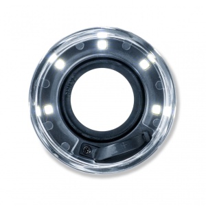 Lupa de focalizare VersaLoupe LED, putere 10x cu led - Carson - Img 6