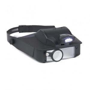 Lupa pentru cap LumiVisor, putere 2x/3x/5x/6x - Carson