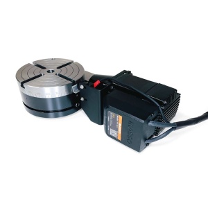 Masa rotativa cu pregatire CNC cu motot pas cu pas 36V, freze Sherline - Img 6