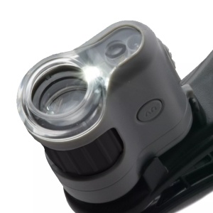 Microscop de buzunar Carson MicroMini cu 20x LED și iluminare UV - Img 2