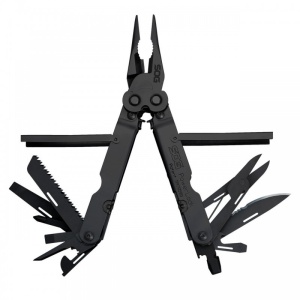 Multitool SOG PowerLock EOD Black Oxide cu husa din nylon, 17 functii, Compound Leverage - Img 2