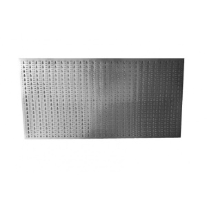 Panou perforat orizontal din INOX, 1000x500mm cu set 20 carlige - Img 8