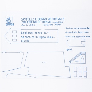 Plan castel medieval pt hobby, Amati Italia - Img 2