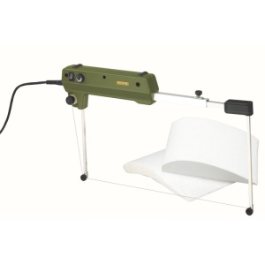 Proxxon 27084, Aparat pentru taiat cu fir cald THERMOCUT 650, max 650mm, fir drept, 220V, 60W, 100 - 350 °C, include bobina fir 30m - Img 4
