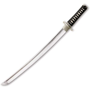Sabie japoneza Cold Steel Emperor Series Wakizashi CS-88W, lama din otel carbon 1060, teaca din lemn lacuit - Img 2