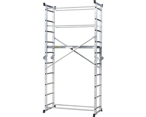 Schelă metalică completă multifuncțională 5 in 1 înălțime maximă 3,9 m
