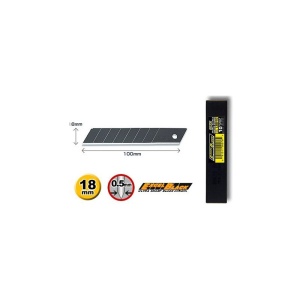 Set 10 Lame Cutter Segmentate Negre 18 mm, Olfa LBB-10 - Img 2