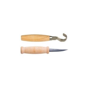 Set 2 cutite sculptura tip carlig, drept, Morakniv - Img 2