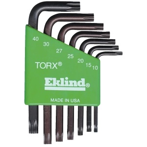 Set chei profil TORX TX10-TX40 7 piese EKLIND SUA