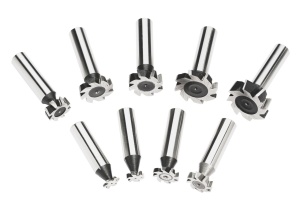 Set freze de canelare tip disc HSS, Wabeco