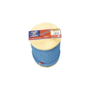 Sfoară polipropilenă răsucită Ø5mm x 100m, culoare albastră - Img 2