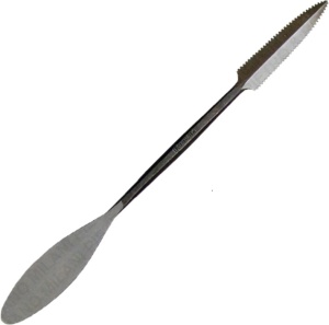 Spatula pentru sculptura in gips 23 cm, Milani Utensili