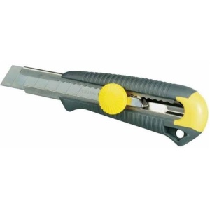 Stanley 0-10-409, Cutter cu blocarea lamei prin roata, DynaGrip, 135mm + o lama segmentata 9mm - Img 2