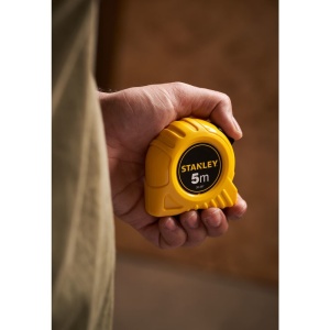 Stanley 0-30-497, ruleta clasica 5m, protectie Tylon, tru-zero, 5m x 19mm, blister - Img 8